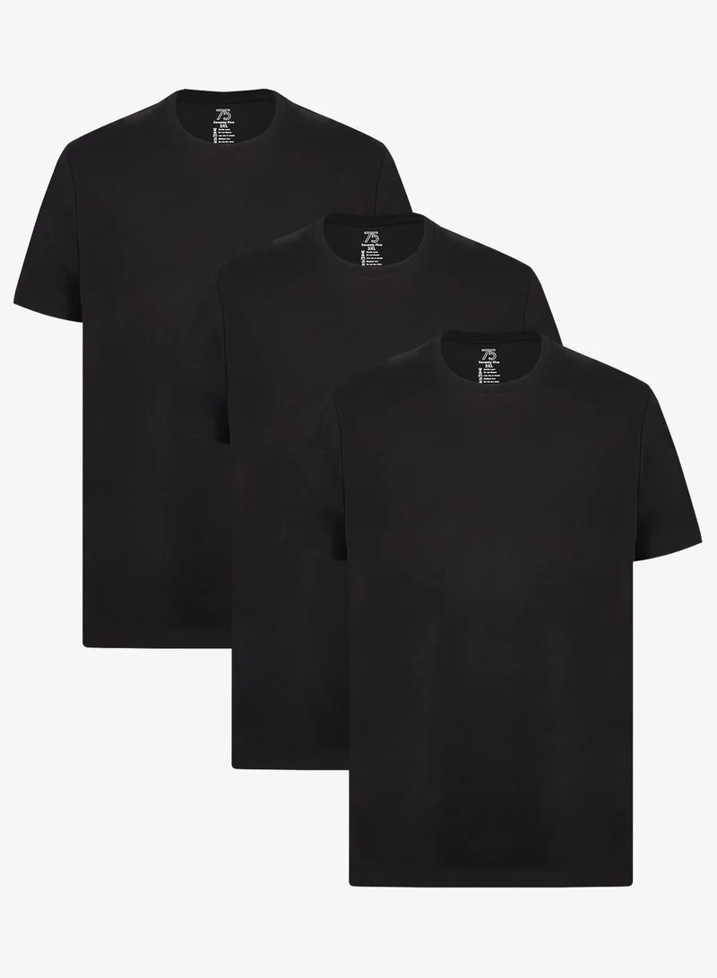 سفنتي فايف بيسيكس عبوة من  قمصان مقاسات كبيرة